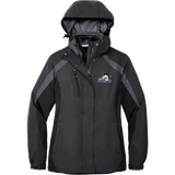 Mid-State Mustangs Ladies Colorblock 3-in-1 Jacket