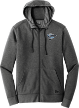 Ramapo Saints New Era Tri-Blend Fleece Full-Zip Hoodie